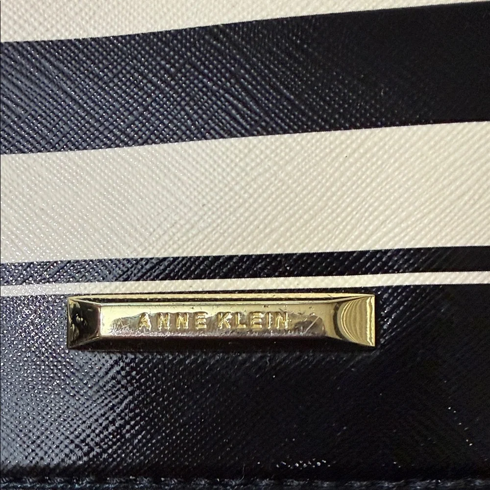 Anne Klein striped envelope